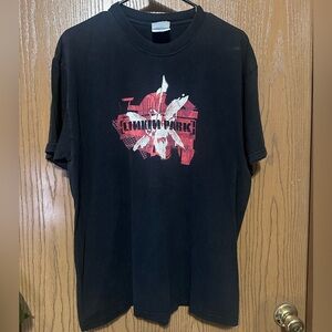 Linkin Park Band T Shirt Underground L9 Street Soldier Large M&O Knits Vintage